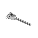 Inox cable clamp